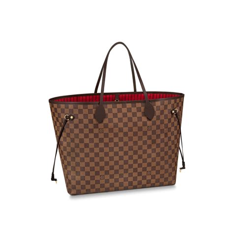 louis vuitton checkered bag brown|Louis Vuitton neverfull tote.